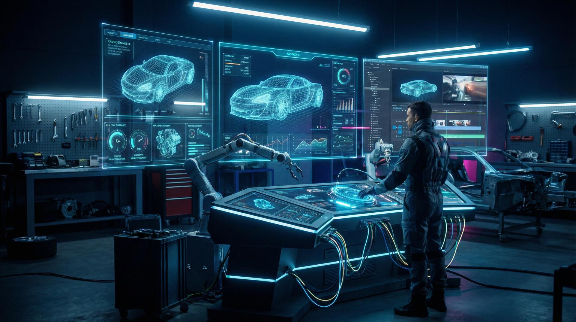 母狗 AI修车视频工作室